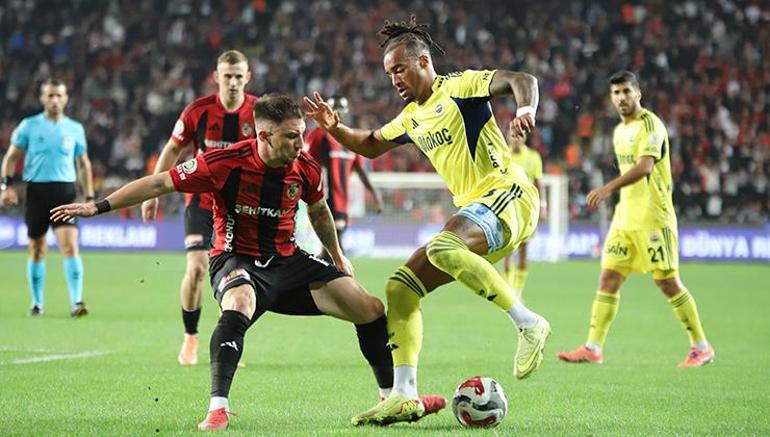 Fenerbahçe-Gaziantep FK maçında 5 futbolcu yok