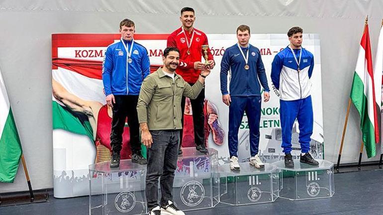 U20 Grekoromen Güreş Milli Takımı 7 madalyayla zirvede
