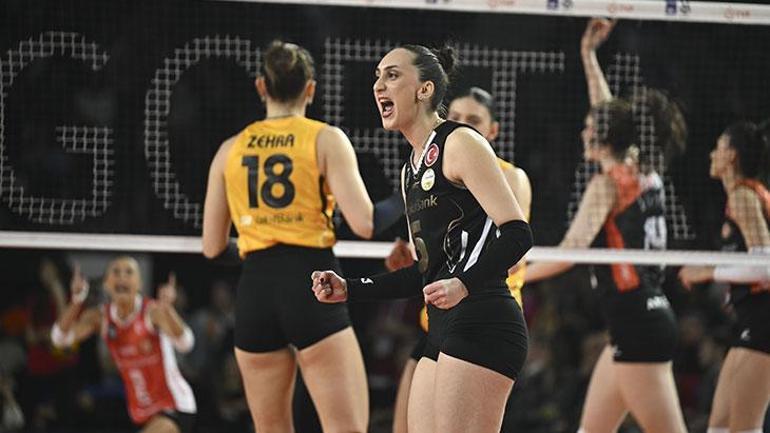 Kupa Voleyde zafer VakıfBankın Rekoru tek başına ele geçirdi... VakıfBank - Eczacıbaşı Dynavit maç sonucu 3-1