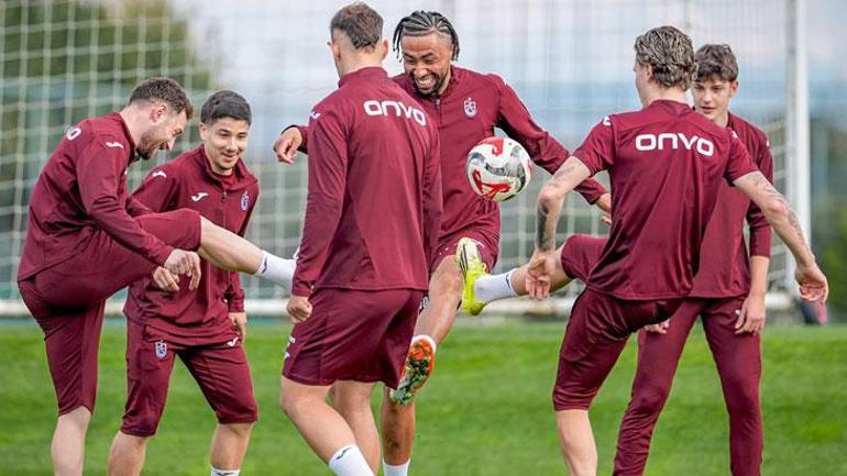 Trabzonsporda Ernest Muçi sevinci; beklenenden erken döndü, derbiye bileniyor...