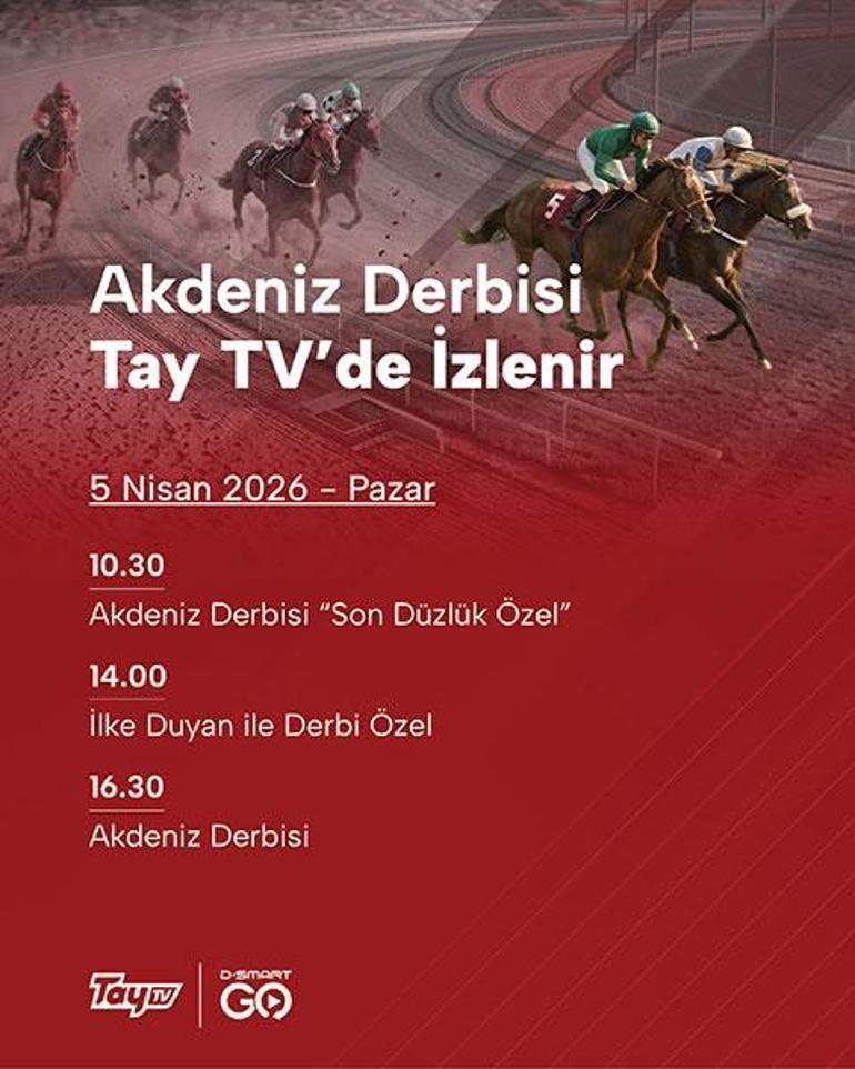 12 seçkin safkan, Akdeniz derbisi için yarışacak