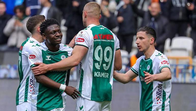 Konyaspor üç puanı üç golle aldı (ÖZET) Konyaspor-Karagümrük maç sonucu: 3-0
