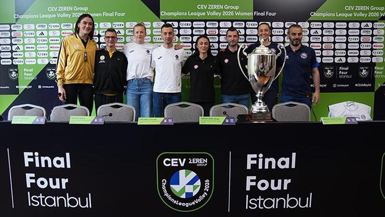 CEV Şampiyonlar Ligi dörtlü finalinde ilk hedef Türk finali VakıfBank ve Eczacıbaşı sahneye çıkıyor