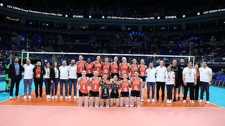 ÖZET I CEV Şampiyonlar Liginde Türk finali Eczacıbaşı Dynavit - Scandicci maç sonucu 3-2
