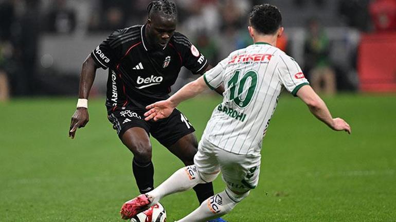 Olaitan Beşiktaşın kupa hayallerini yarım bıraktı Son dakikada akılalmaz hata...