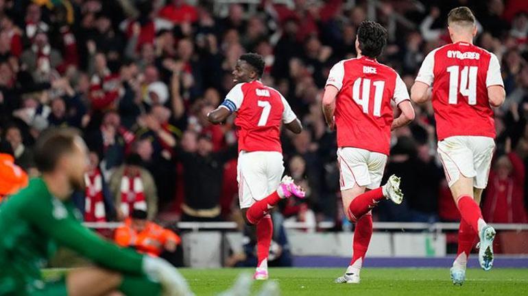 (ÖZET) Devler Liginde ilk finalist Arsenal 20 yıl sonra yeniden... Arsenal - Atletico Madrid maç sonucu 1-0