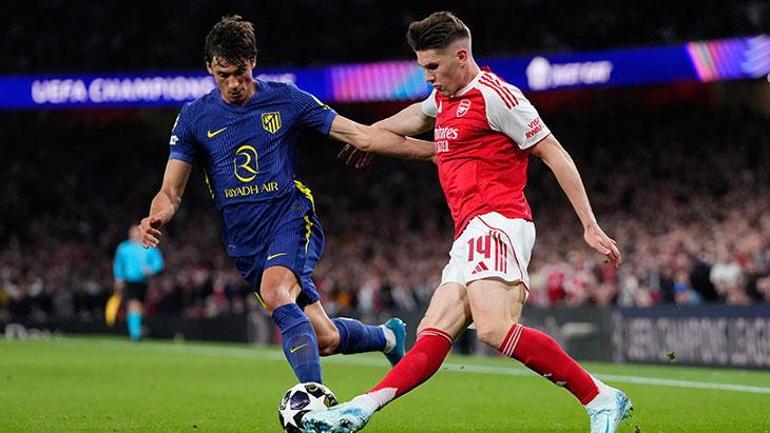 (ÖZET) Devler Liginde ilk finalist Arsenal 20 yıl sonra yeniden... Arsenal - Atletico Madrid maç sonucu 1-0