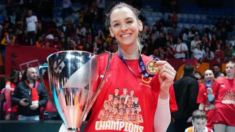 Galatasaray Daikinin yıldızı Alexia Carutasudan CEV Cup sözleri Muhteşem bir duygu