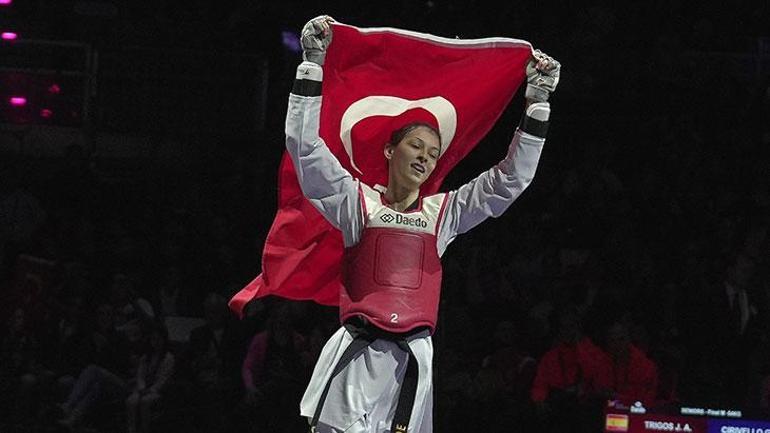 Elif Sude Akgül Avrupa şampiyonu Tekvandoda altın madalya