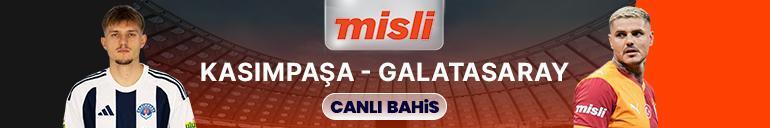 Galatasaray, Kasımpaşaya konuk oluyor Maçın heyecanı Mislide
