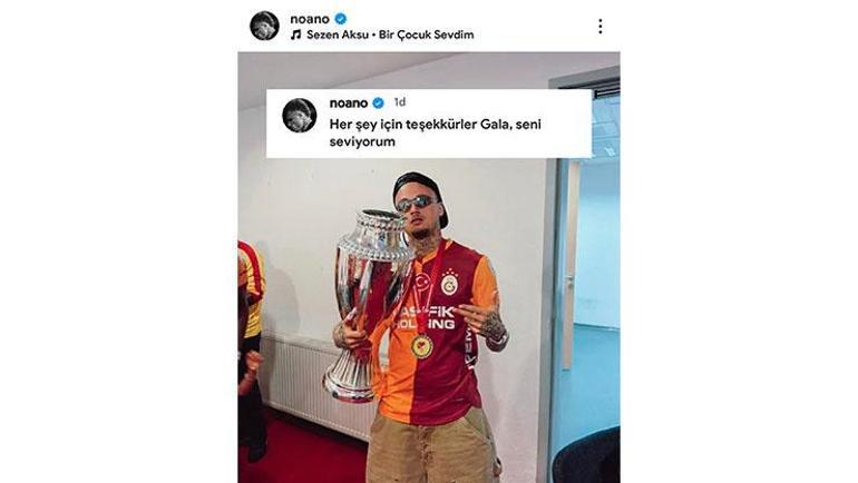 Noa Lang, Galatasaraya veda etti Seni seviyorum