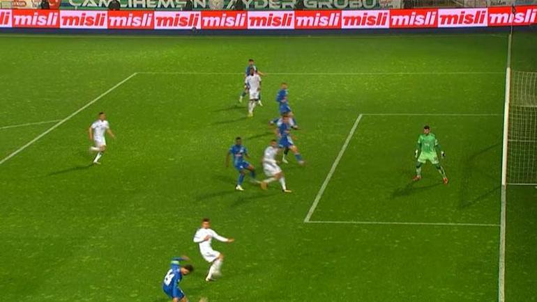 Rizespor-Beşiktaş maçında iptal edilen golün VAR kayıtları açıklandı Temasını gördüm, iptal ediyorum