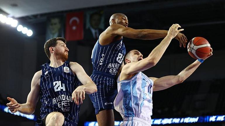 Anadolu Efes Türk Telekomu süpürdü... Türk Telekom - Anadolu Efes maç sonucu 70-77
