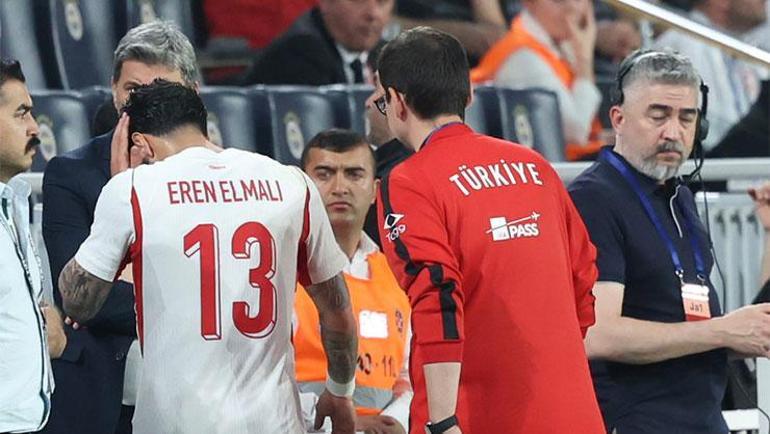 A Milli Takımda sakatlık Yıldız oyuncu devam edemedi