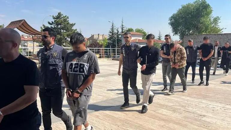 Nevşehir merkezli yasa dışı bahis operasyonunda yakalanan şüphelilerden 34ü adliyede