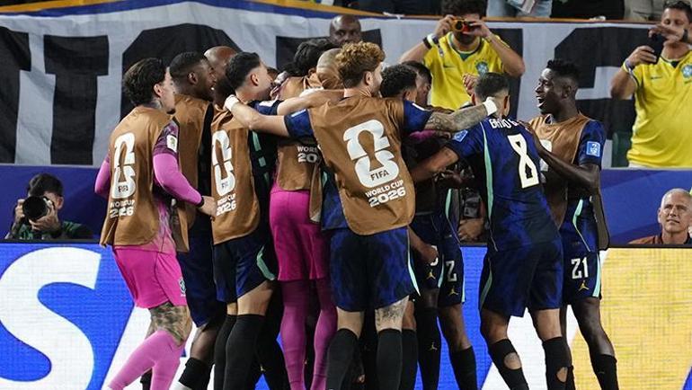 Brezilya 3 puanı 3 gole aldı Brezilya - Haiti maçı sonucu: 3-0 (Dünya Kupası C Grubu)