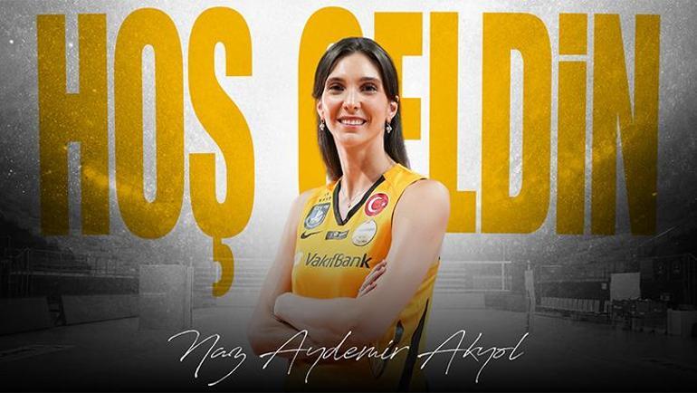 8 yıl sonra yeniden: Naz Aydemir Akyol yeni sezonda VakıfBankta