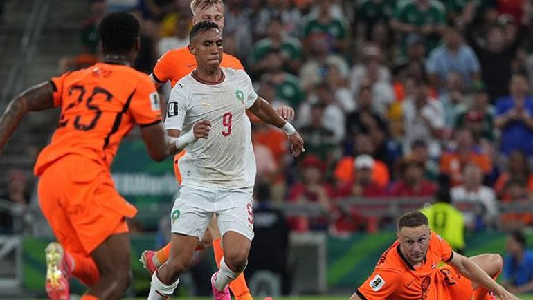 Fas, penaltılarla Hollandayı eledi Maça damga vuran görüntü | Hollanda - Fas maç sonucu: 1 (2)-(3) 1