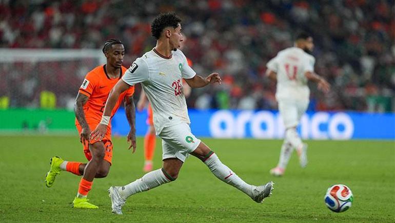Fas, penaltılarla Hollandayı eledi Maça damga vuran görüntü | Hollanda - Fas maç sonucu: 1 (2)-(3) 1
