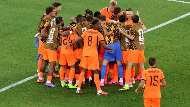 Fas, penaltılarla Hollandayı eledi Maça damga vuran görüntü | Hollanda - Fas maç sonucu: 1 (2)-(3) 1