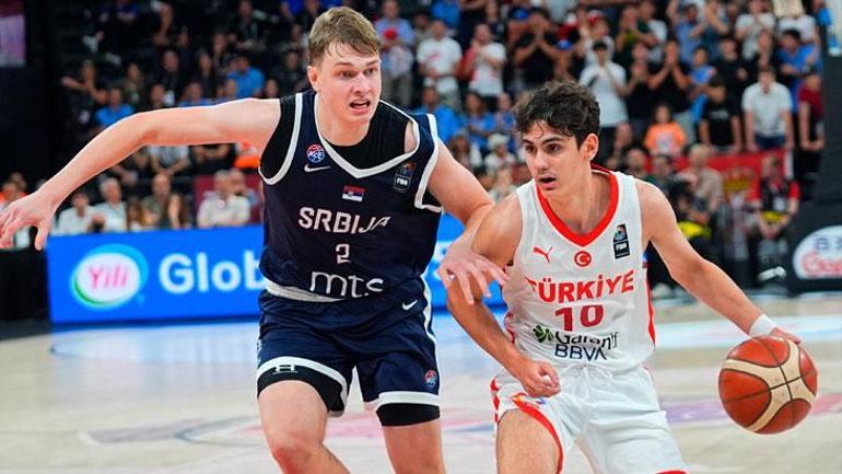 Ömer Kutluayın 25 sayısı yetmedi, Genç Milliler Sırbistana mağlup... (Maç Sonucu Türkiye - Sırbistan: 71-76)