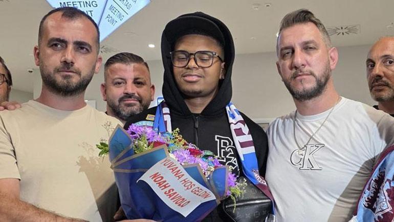 Noah Saviolo Trabzona geldi... Trabzonsporu seçme sebeplerimden bir tanesi de bu