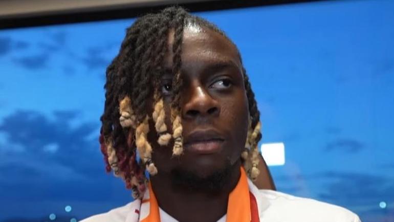 Galatasarayın yeni transferi Lesley Ugochukwu İstanbulda