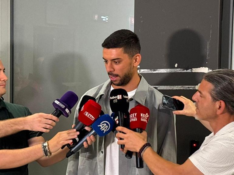 Trabzonsporun yeni transferi, şehre geldi