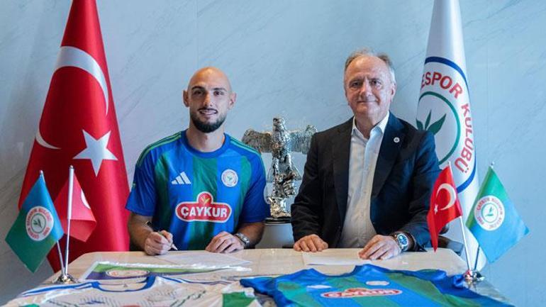 Ahmed Kutucu Çaykur Rizespora kiralandı; 53 giyecek...