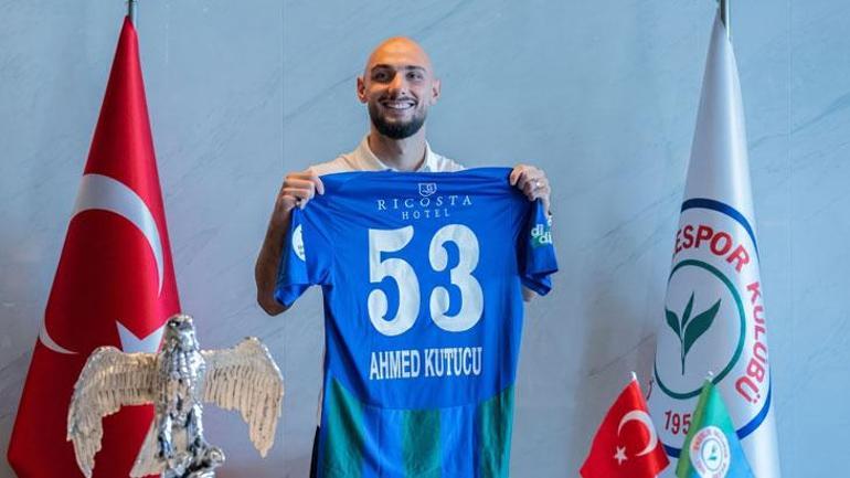 Ahmed Kutucu Çaykur Rizespora kiralandı; 53 giyecek...