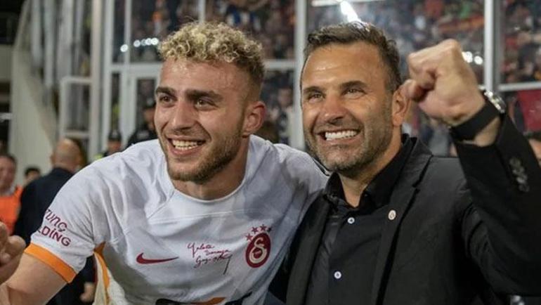 Galatasarayda Barış Alper Yılmaz’dan Okan Buruk sözleri: Başarılarımda çok büyük emeği var