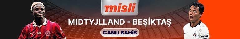 Beşiktaş, Danimarkada tur için sahada Midtjylland maçının heyecanı canlı sohbet ile Mislide