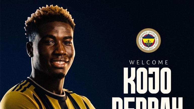 Resmen açıklandı Kojo Peprah Oppong Fenerbahçede
