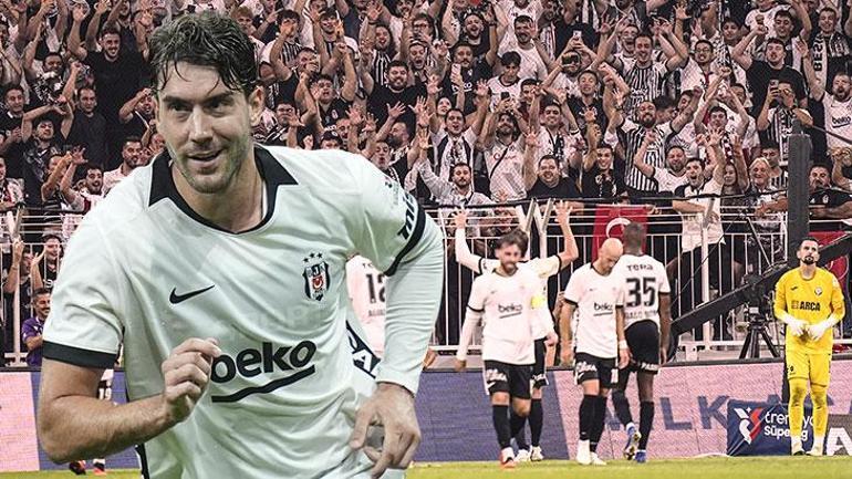 Beşiktaşın yıldızı Vlahovice dikkat çekti: Artık üst düzey bir santrforu var