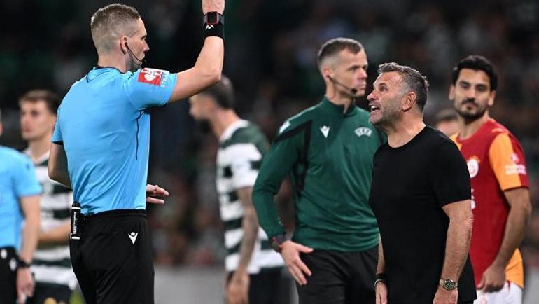 Sporting - Galatasaray maçında çok konuşulacak karar Kırmızı kart isyanı