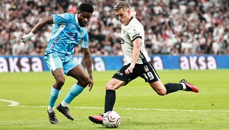 Beşiktaşta Trossard ilk golünü attı Belçikalı yıldız hesabı açtı