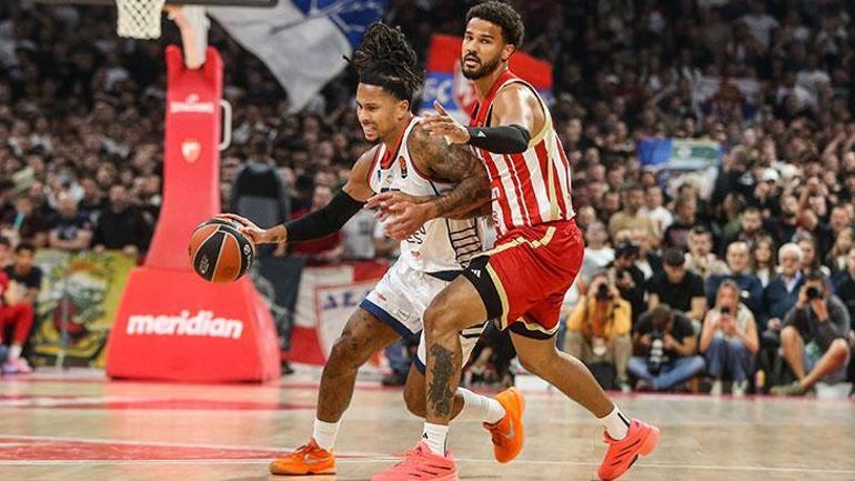 Anadolu Efes Belgradda hem maçı, hem yıldızını kaybetti... (ÖZET) Kızıl Yıldız - Anadolu Efes maç sonucu 77-72