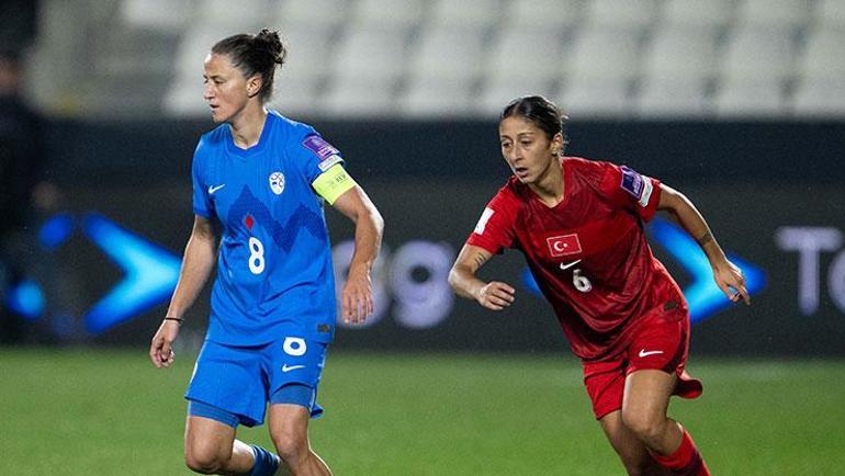 (ÖZET) A Milli Kadın Futbol Takımı sonunu getiremedi| Türkiye - Slovenya maç sonucu: 3-3