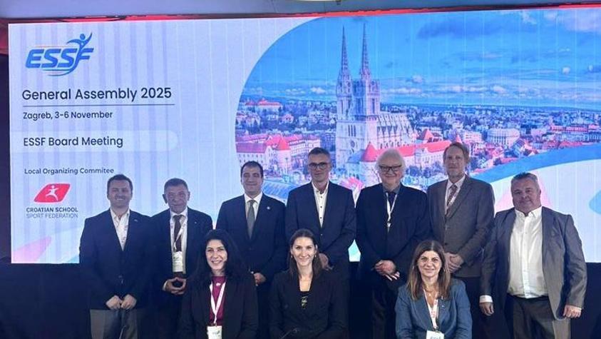 GSB Okul Sporları Daire Başkanı İlhan Demir, ESSF Yönetim Kuruluna seçildi